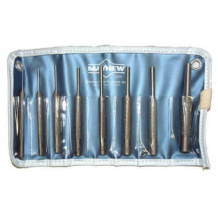 Mayhew Select Drive Pin Punch Set, Not Tether Capable 62060