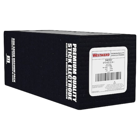 Westward 14" Stick Electrode 3/32" Dia., AWS E7018, 50 lb. 24D937