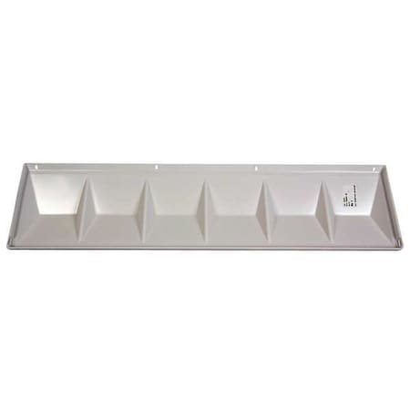 Hoshizaki Baffle, White, Plastic, 3 in H 104324-02