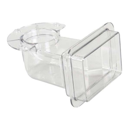 Hoshizaki Spout, Clear, 4 in H 2A0915-01