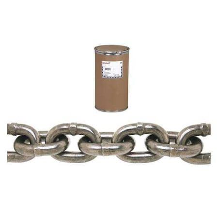 Campbell Chain & Fittings 5/8" Sweep Chain, Bright, 150' per Drum T0181092