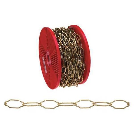 Campbell Chain & Fittings No. 31 Hobby/Craft Cathedral Chain, White, 98' per Reel T0713187