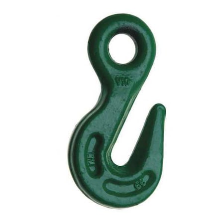 CAMPBELL CHAIN & FITTINGS 3/4" Cam-Alloy® Eye Grab Hook, Grade 100, Painted Green 5625215