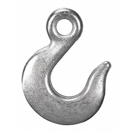 CAMPBELL CHAIN & FITTINGS 3/8" Eye Slip Hook, Grade 43, Zinc Plated T9101624