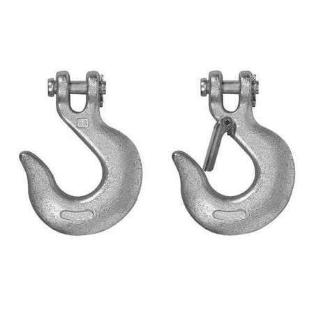 Campbell Chain & Fittings 5/16" Clevis Slip Hook w/Latch, Grade 43, Zinc Plated T9700524