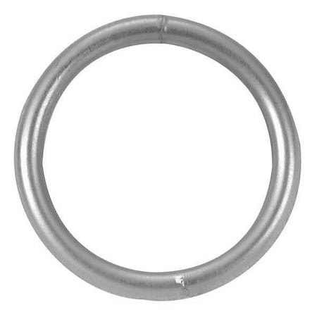 Campbell Chain & Fittings 3/8" x 3" Welded Ring, Bright 6053614