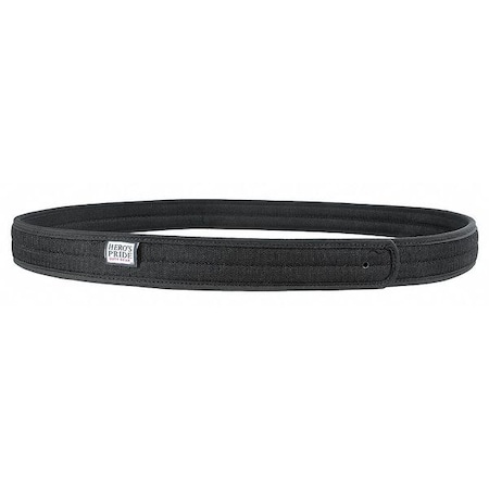 Heros Pride Duty Belt, Nylon, Black, 4XL, Hook-and-Loop 1205-4XL-66