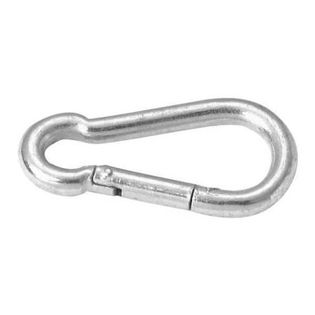 Campbell Chain & Fittings 3/8" Spring Snap Link, Steel, Zinc Plated, No. 2450 T7645026
