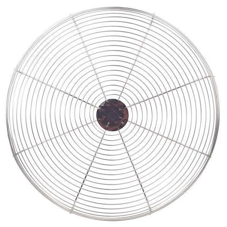 Dayton FanGuard, Silver, 22-1/2inDia, SS 01886
