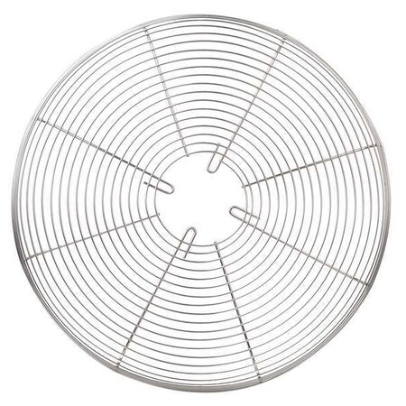 Dayton FanGuard, Silver, 20inDia, StainlessSteel 01887