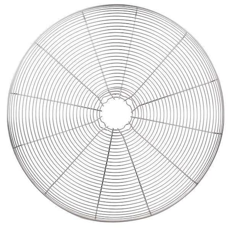 Dayton FanGuard, Silver, 30inDia, StainlessSteel 07085