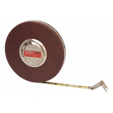 Crescent Lufkin 100 ft. Tape Measures, 3/8" Blade HW100