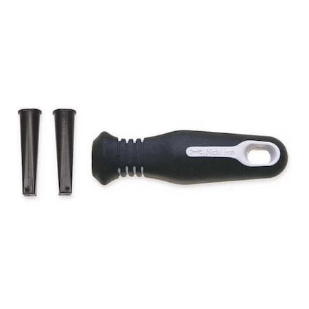 Crescent Nicholson 4-1/2" Ergonomic File Handle with Inserts 21474H