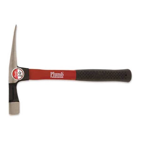 Plumb 15 oz. Brick Hammer with Fiberglass Handle 11422
