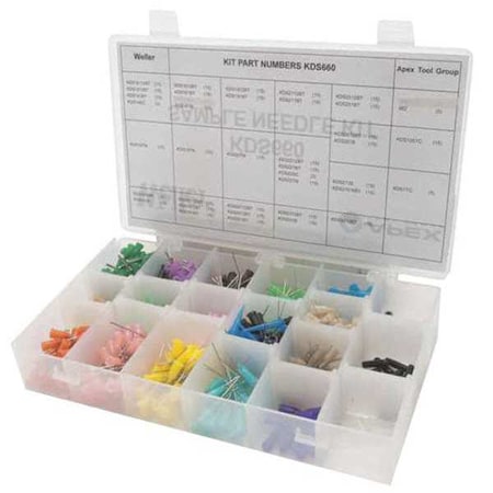 Weller 500 Piece Of Threaded Hub Needles KDS660