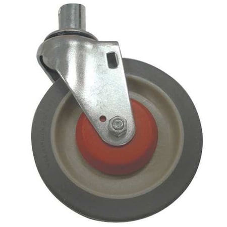 Magliner Swivel Caster, Thermoplastic Rubber 5 In 131030