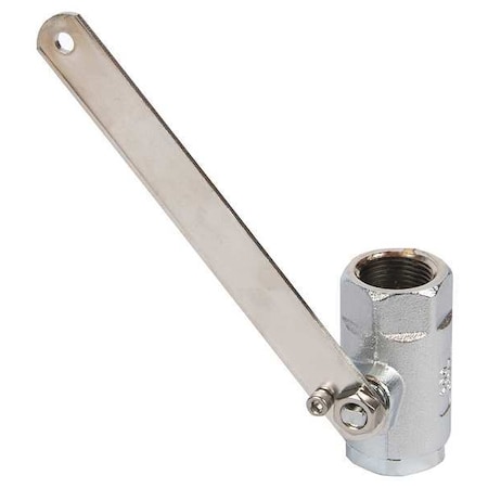 Guardian Equipment Ball Valve, Brass, Silver, For Use With, Shower AP600-335V