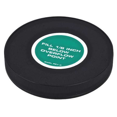 Guardian Equipment Portable Unit Fill Cap, Plastic, Black, For Use With, Eyewash G1540CP