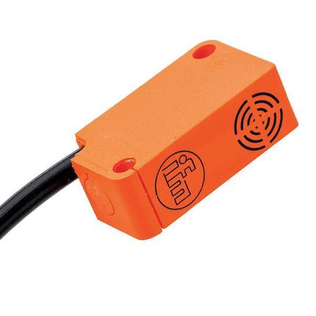Ifm Inductive, Rectangular Proximity Sensor, PBT, 2 m, Bare Wire, 3 Wires, Shielded IS5002