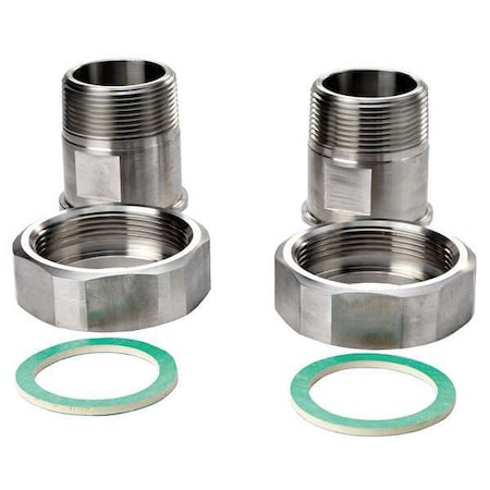 Ifm Adapter, 1 1/2 In, for Flow Meter E40229