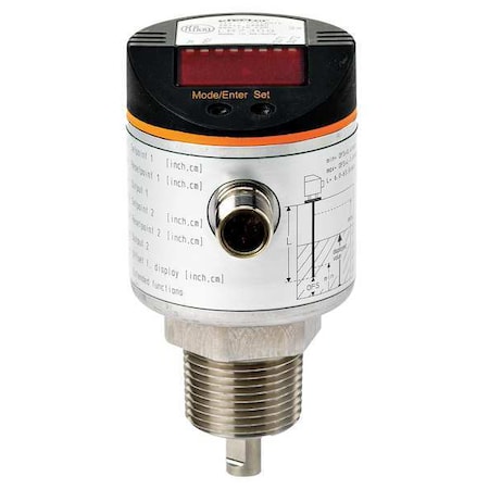 Ifm Electronic Level Sensor, 2x NO/NC LR7300