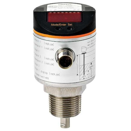 IFM Level Sensor, G3/4 NPT, 2x NO/NC LR7000