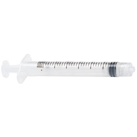 Weller Dispensing Syringe, Luer Lock, 3 cc, Translucent, PK20 M3LLASSM