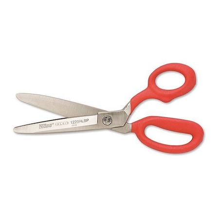 Crescent Wiss 10" Bent Handle Cushion Grip IndShears with Blunt Safety Pt Blades W1225HLSP
