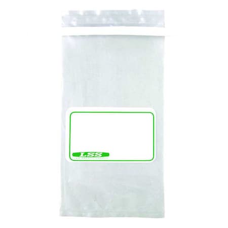 LAB SAFETY SUPPLY Sampling Bag, Write-On, 18 oz., PK500 24J923