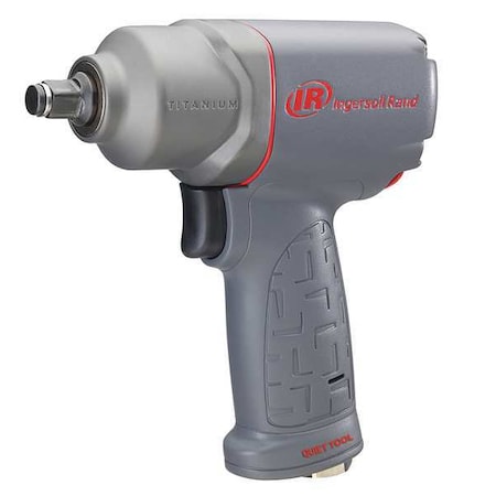 Ingersoll-Rand 1/2" Air Impact Wrench, Quiet, 300 ft-lbs Max Reverse Torque 2125QTiMAX