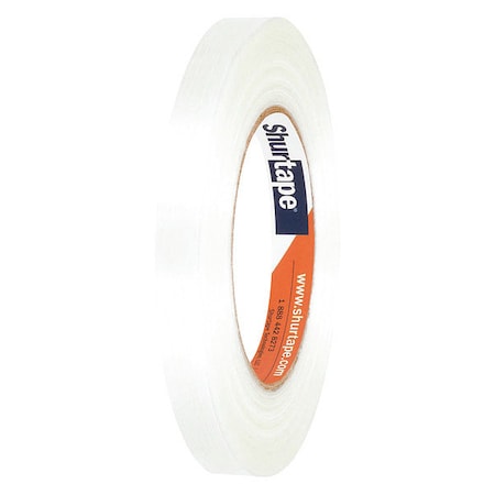 Shurtape Filament Tape, 12mm x 55m, 5.4 mil, PK72 101285