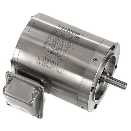 Marathon Washdown Mtr, 3 Ph, TENV, 1/2 hp, 1740 rpm 056T17VD5330