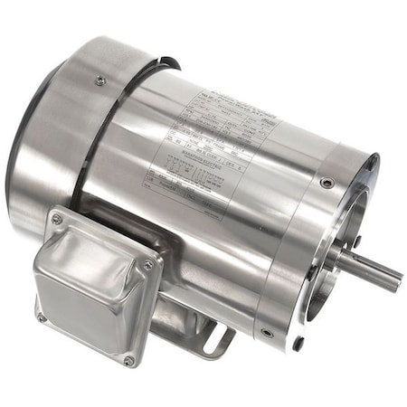 Marathon Washdown Mtr, 3 Ph, TEFC, 1 hp, 3450 rpm 056T34WD5301