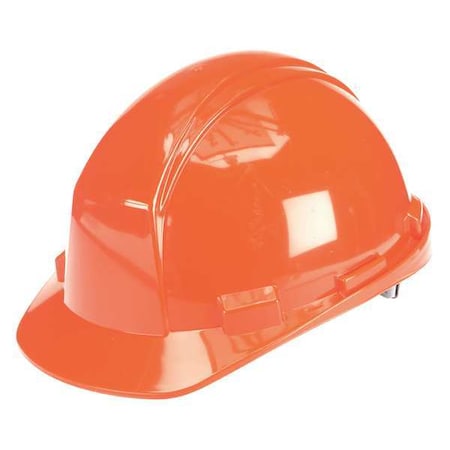 Honeywell North Hard Hat, Matterhorn A89, Polyethylene, 4 Point Ratchet, Type 2, Class E, Orange A89R030000