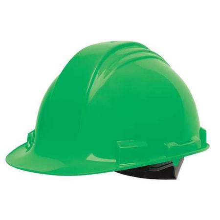 North Hard Hat, Peak A59, HDPE, 4 Point Ratchet, Type 1, Class E, Green A59R040000