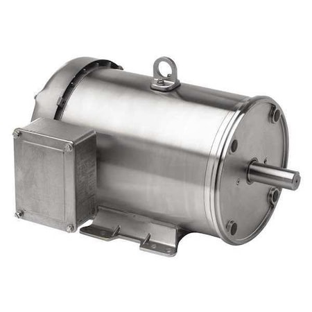 Marathon Washdown Mtr, 3 Ph, TENV, 1 hp, 1725 rpm 056T17V5349
