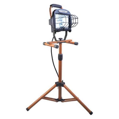 Southwire 8000 Lumens, Halogen Copper Temporary Job Site Light L10SLEDSW