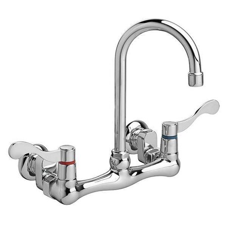 American Standard Manual, 8" Mount, Commercial Gooseneck Kitchen Faucet 7293172H.002