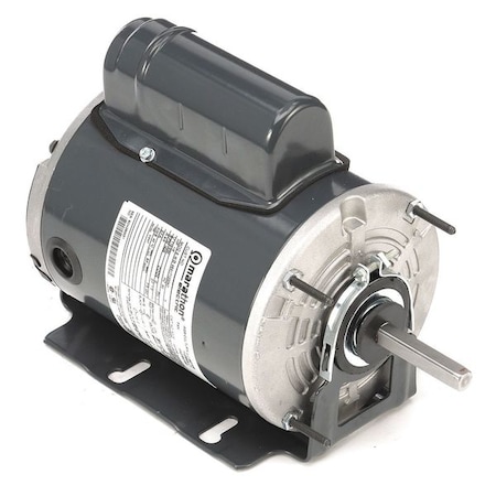Leeson Permanent Split Capacitor General Purpose Farm Duty Motor, 1/2 HP, 48Z Frame, 115/230V AC Voltage 048A17T2004