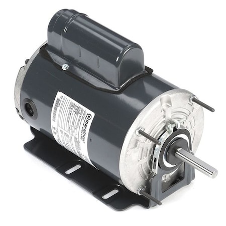 Leeson Permanent Split Capacitor General Purpose Farm Duty Motor, 1/3 HP, 48Y Frame, 115/230V AC Voltage 048A17T237