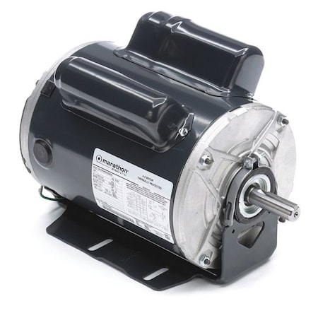 Leeson General Purpose Farm Duty Motor, Capacitor-Start/Run, 1 HP, 115/208-230V AC, 1,725 Nameplate RPM 5KCR49SN0042S
