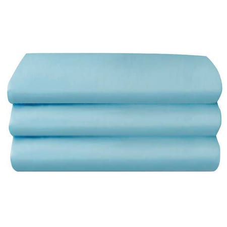 FOUNDATIONS Cot Sheet, Standard, Blue, PK12 CS-SS-BL-12