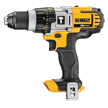 Dewalt 20.0 V Hammer Drill, Bare Tool, 1/2 in Chuck DCD985B