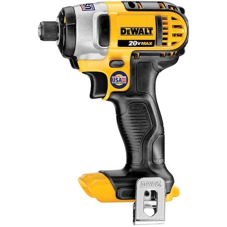 Dewalt 20V 1/4" Hex (1) Mfr. No. DCF885 1/4" Impact Driver; Belt Hook DCF885B