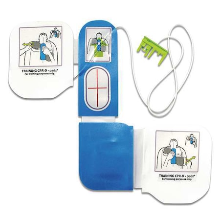 Zoll AED Training Electrode Pad Set, PR 8900-0804-01