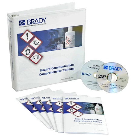 Brady Training DVD, Hazard Communication 132457