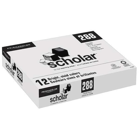 Prismacolor Colored Pencils, 12 Color, PK288 1774262