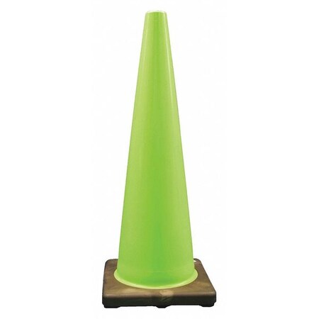 Cortina Safety Products ONE 28IN GREEN FLUORESCENT PVC TRAF 03-500-65