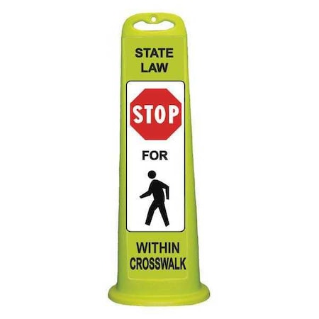 Cortina Safety Products STATE LAW YIELD TO CROSSWALK FL 03-760LIPX