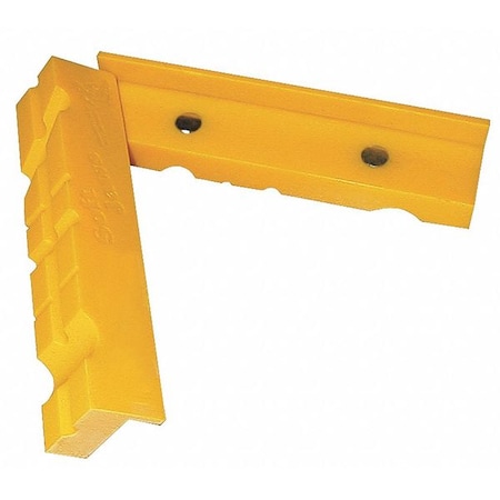 Wilton Vise Jaw, Poly, 5-1/2 in, For Vises, PK2 21111